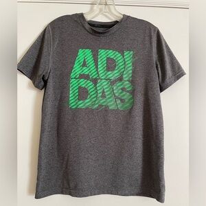Adidas Young Men’s Climalite Short Sleeve Tee, Large 14/16